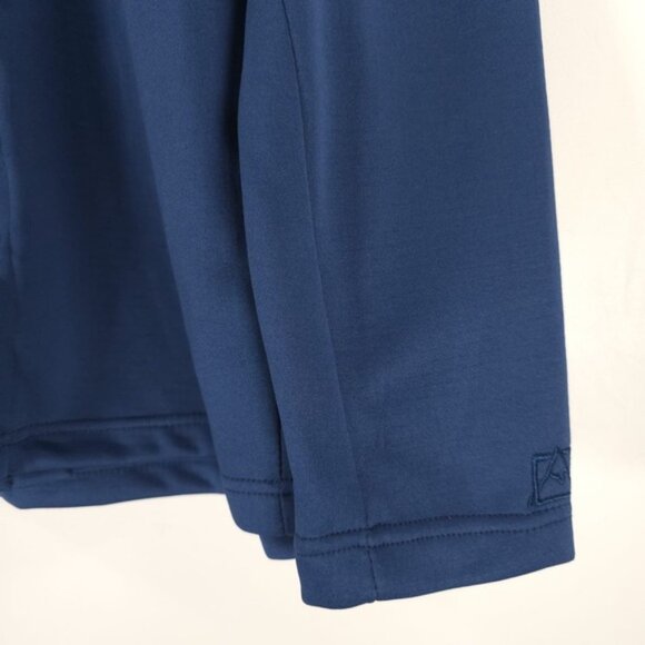 NWT AVALANCHE Outdoor Snap Collared Navy Shirt Jacket Fleece CAM816B Size M & LG - Picture 4 of 12